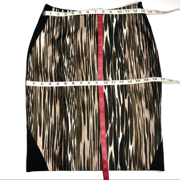 DVF Diane Von Furstenberg Silk / Wool Emma Mikado Pencil Skirt Size 2 - Picture 5 of 8